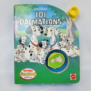 Walt Disney See'n Say Talking Storybook 101 Dalmatians Vintage 1994